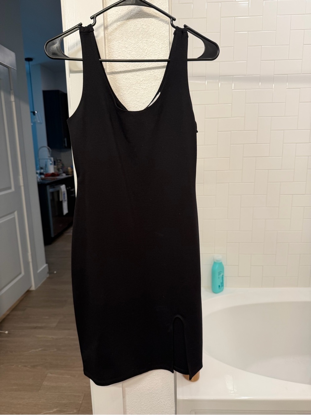 Black Bodycon Mini Dress